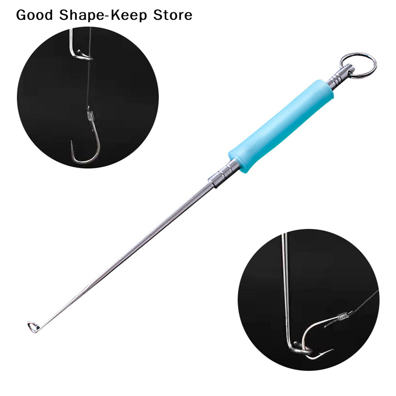 Fishing Hook Sharpener - Stainless Steel Fish Hook Remover Extractor