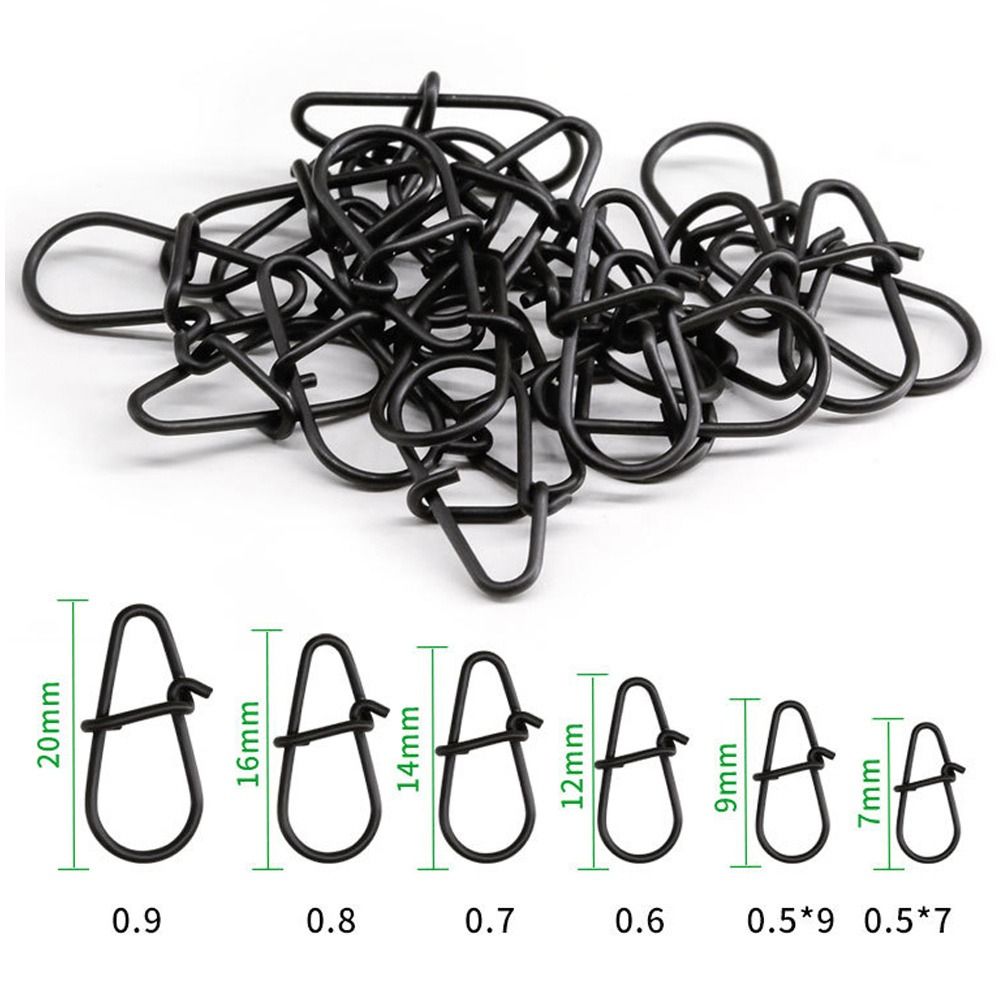100Pcs/lot Matte black Snap Fi - Fishing Hook Box 리뷰 및 가격