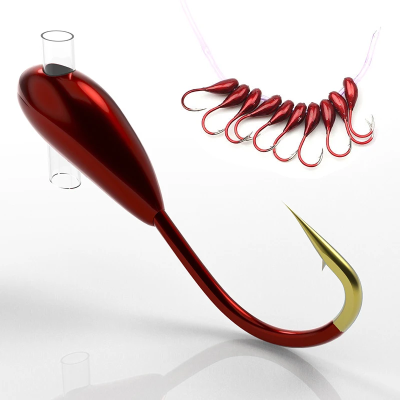 10/20PCS Winter Ice Fishing Ho - Fishing Hook Assortment 리뷰 및 가격