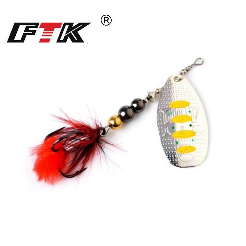 FTK Metal Fishing Lure Spinner - Fishing Hook Treble 리뷰 및 가격