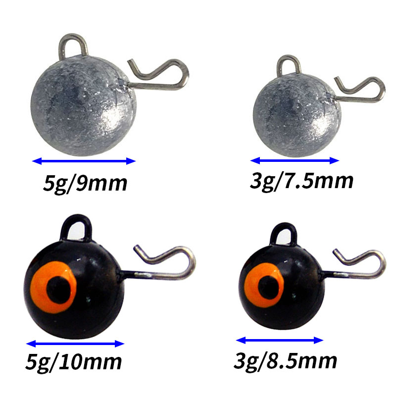5Pcs Fishing Weight Sinker Rou - Fishing Hook Jig 리뷰 및 가격