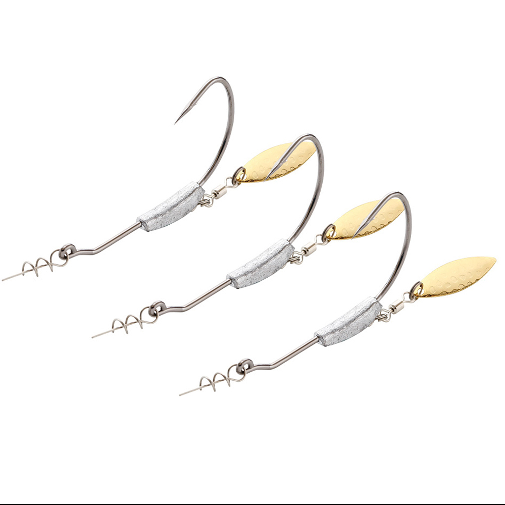 ATUENO 4pcs Offset Fishing Hoo - Fishing Hook Offset 리뷰 및 가격