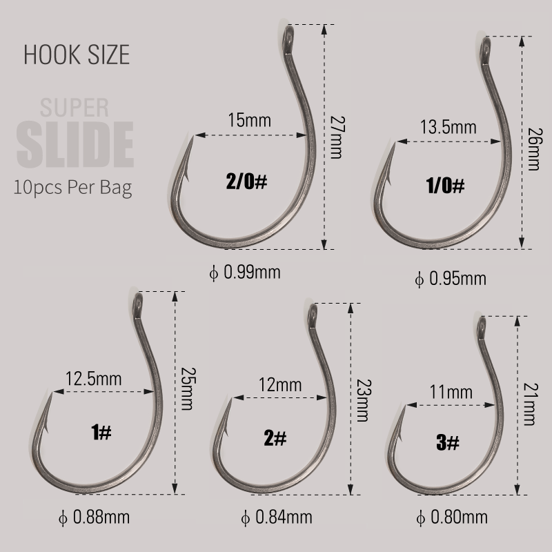LUREHOLIC PTFE Super Slide Wac - Fishing Hook Barbless 리뷰 및 가격