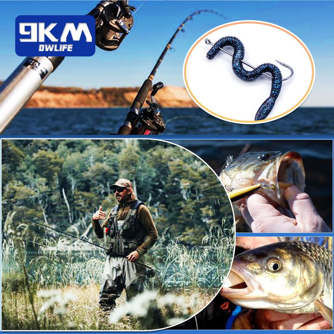 Fishing Hooks Long Shank Hooks - Fishing Hook Barbless 리뷰 및 가격