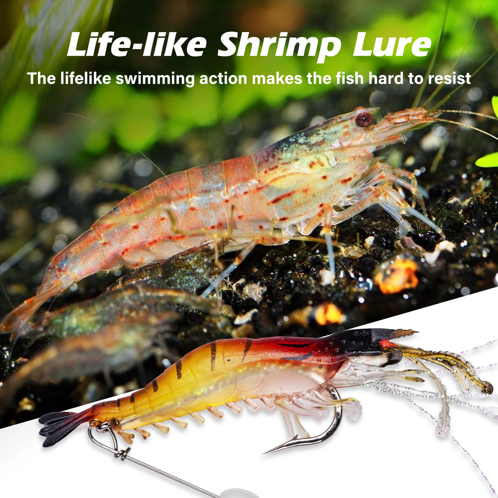 Goture Silicon Shrimp Fishing  - Fishing Hook Assortment 리뷰 및 가격