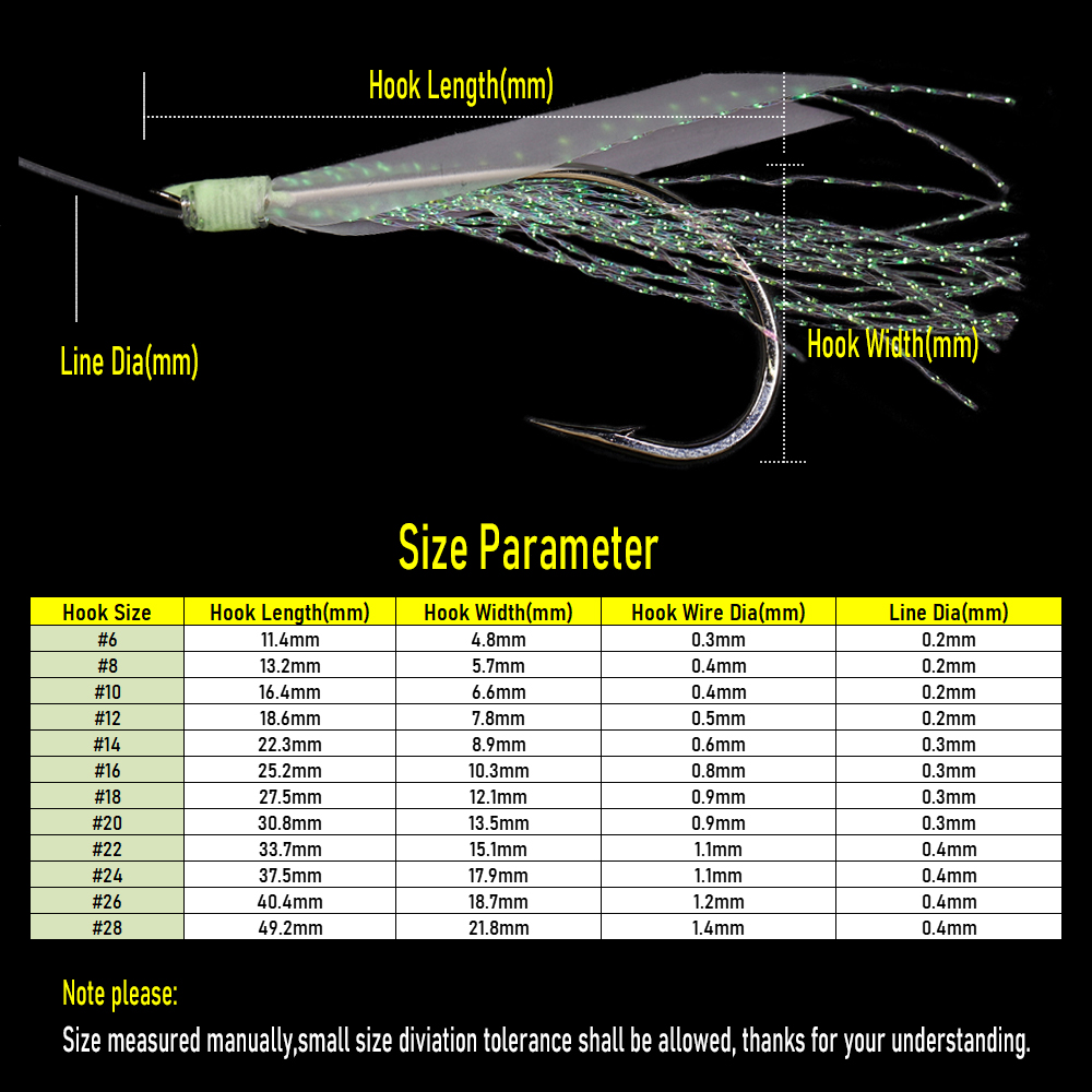 WIFREO 50pc Luminous Simulated - Fishing Hook Circle 리뷰 및 가격