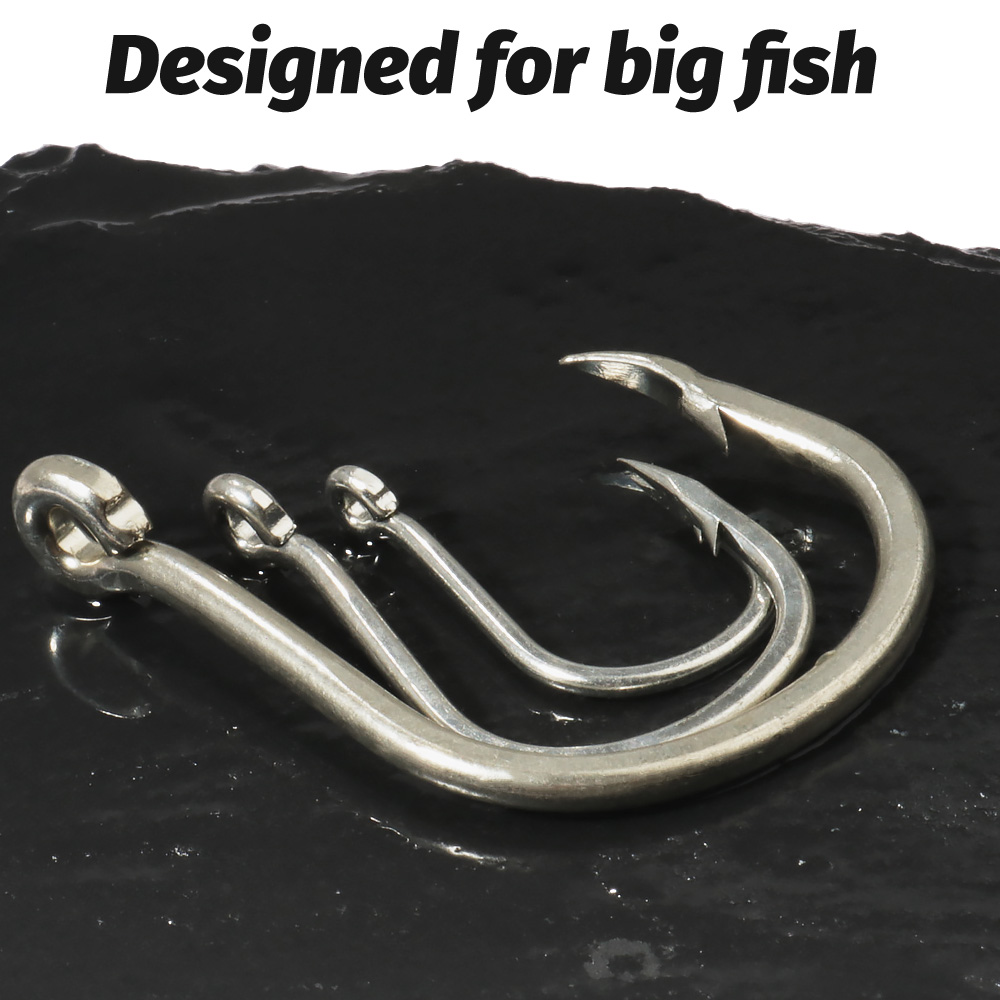 10PCS Big Fish Hook 1/0-7/0 Su - Fishing Hook Circle 리뷰 및 가격