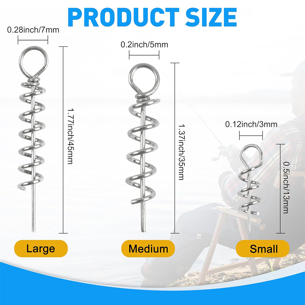 50Pcs Spring Twist Lock Fishin - Fishing Hook Box 리뷰 및 가격