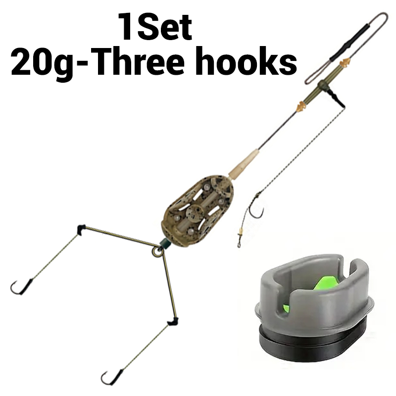 3 Hook Pre-tied Carp Hair Rigs - Fishing Hook Assortment 리뷰 및 가격