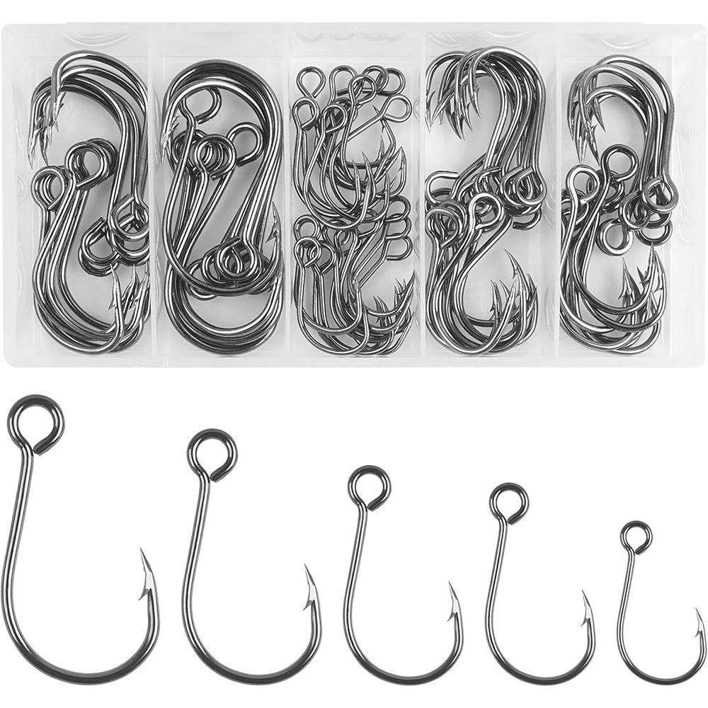 70Pcs Fishing Inline Single Ho - Fishing Hook Circle 리뷰 및 가격
