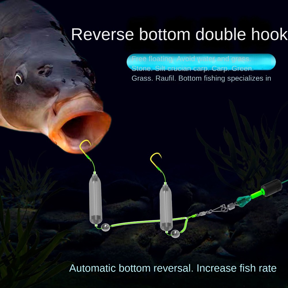 30pcs 2 size Fishing Hair Rigs - Fishing Hook Size 리뷰 및 가격