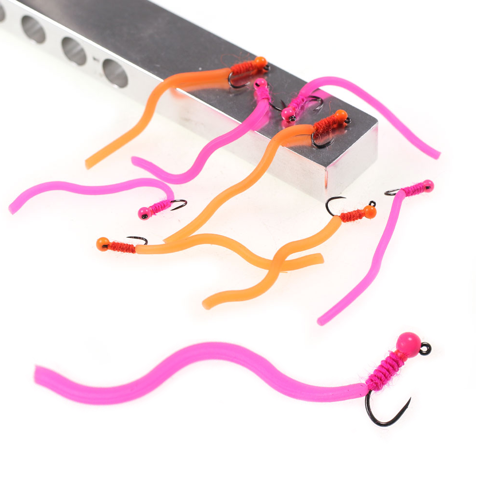 4pcs #14 Tungsten Bead Head Sq - Fishing Hook Barbless 리뷰 및 가격