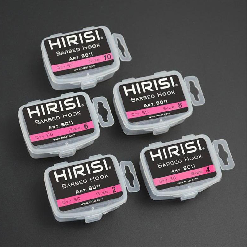 New Hirisi 50pcs Boxed Hooks B - Fishing Hook Box 리뷰 및 가격