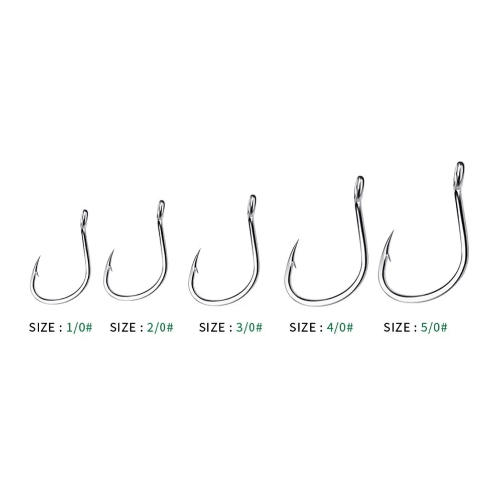 Ring Eye Fishhooks Fishing Hoo - Fishing Hook Circle 리뷰 및 가격