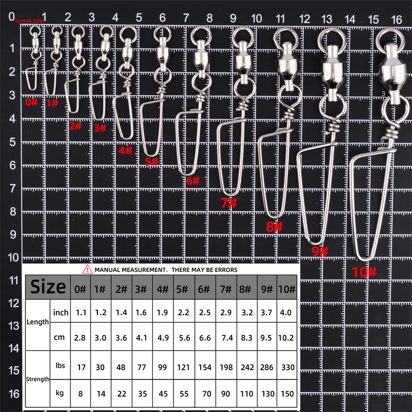 50pcs Fishing Ball Bearing Swi - Fishing Hook Box 리뷰 및 가격