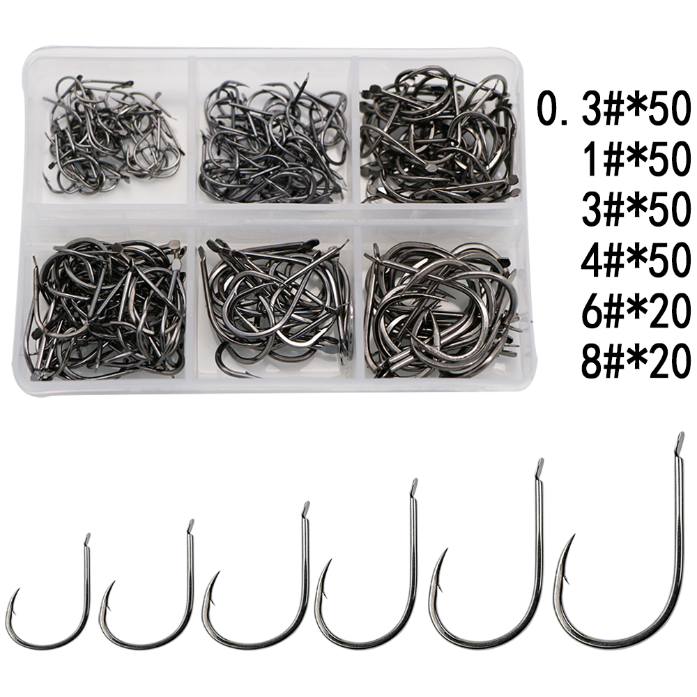 240pcs/box Barbed Fishing Hook - Fishing Hook Assortment 리뷰 및 가격