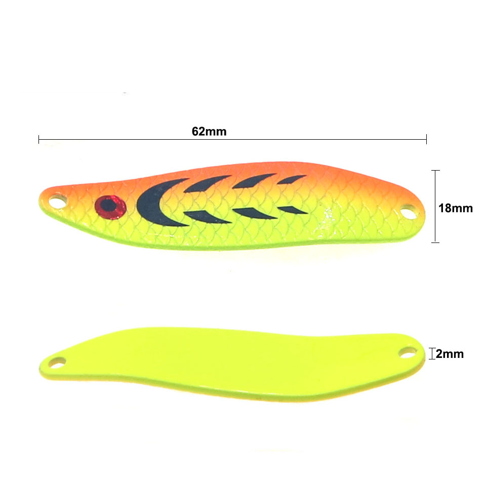 Fishing Lure Metal Spoons Hard - Fishing Hook Treble 리뷰 및 가격