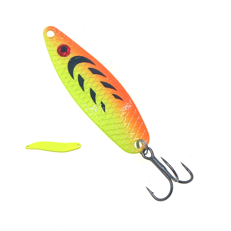 Fishing Lure Metal Spoons Hard - Fishing Hook Treble 리뷰 및 가격
