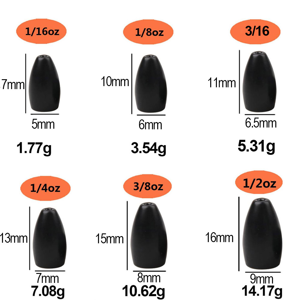 Tungsten Steel Fishing Weights - Fishing Hook Jig 리뷰 및 가격