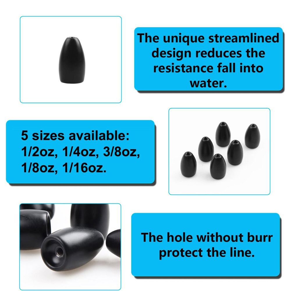 Tungsten Steel Fishing Weights - Fishing Hook Jig 리뷰 및 가격