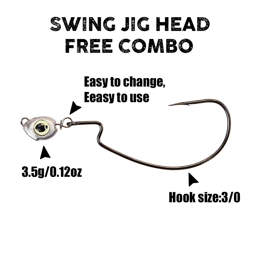 B&U Swing Jig head cheburashka - Fishing Hook Jig 리뷰 및 가격