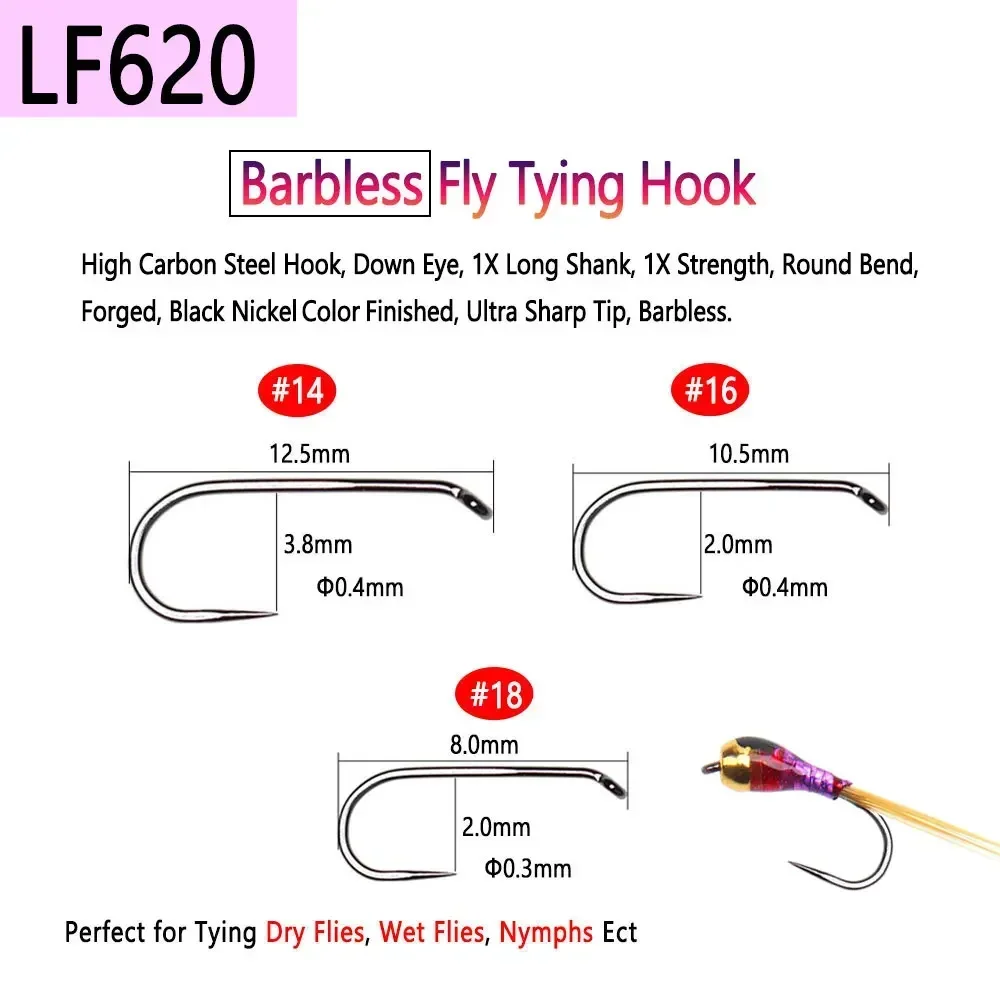 Bimoo 100PCS 1#~22# Barbed & B - Fishing Hook Barbless 리뷰 및 가격