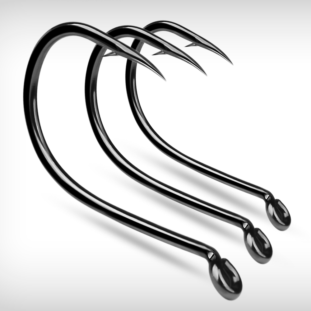KATYUSHA  100PCS J Hooks 1/0-2 - Fishing Hook Barbless 리뷰 및 가격