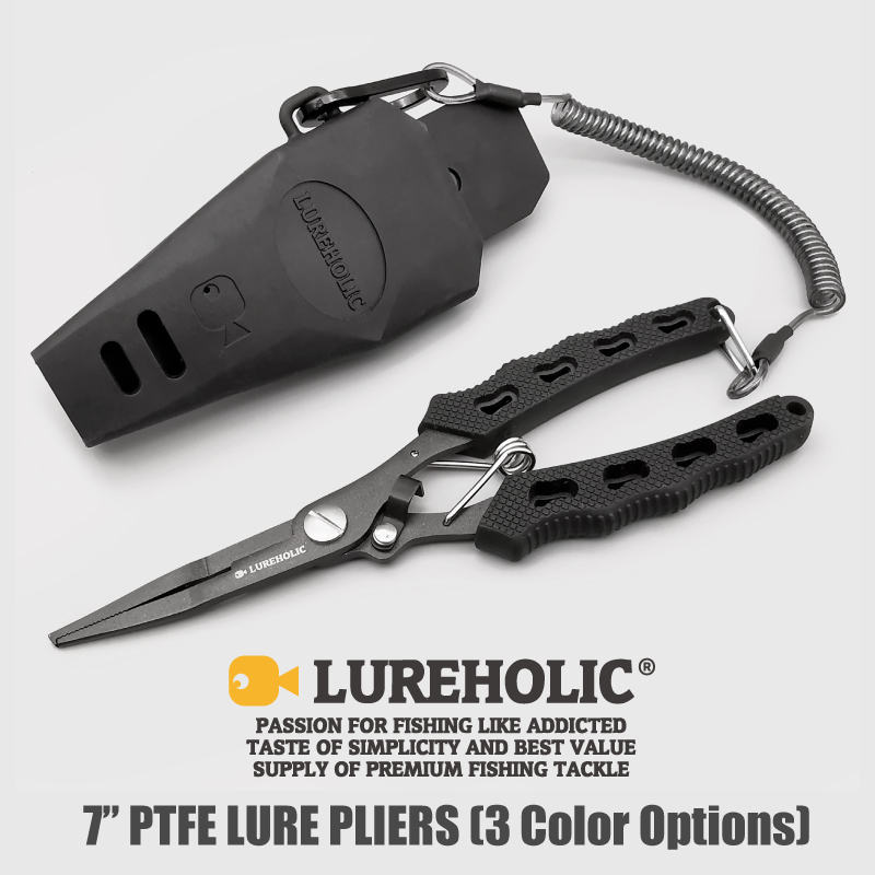 Lureholic 7” PTFE Coated Lure  - Fishing Hook Sharpener 리뷰 및 가격