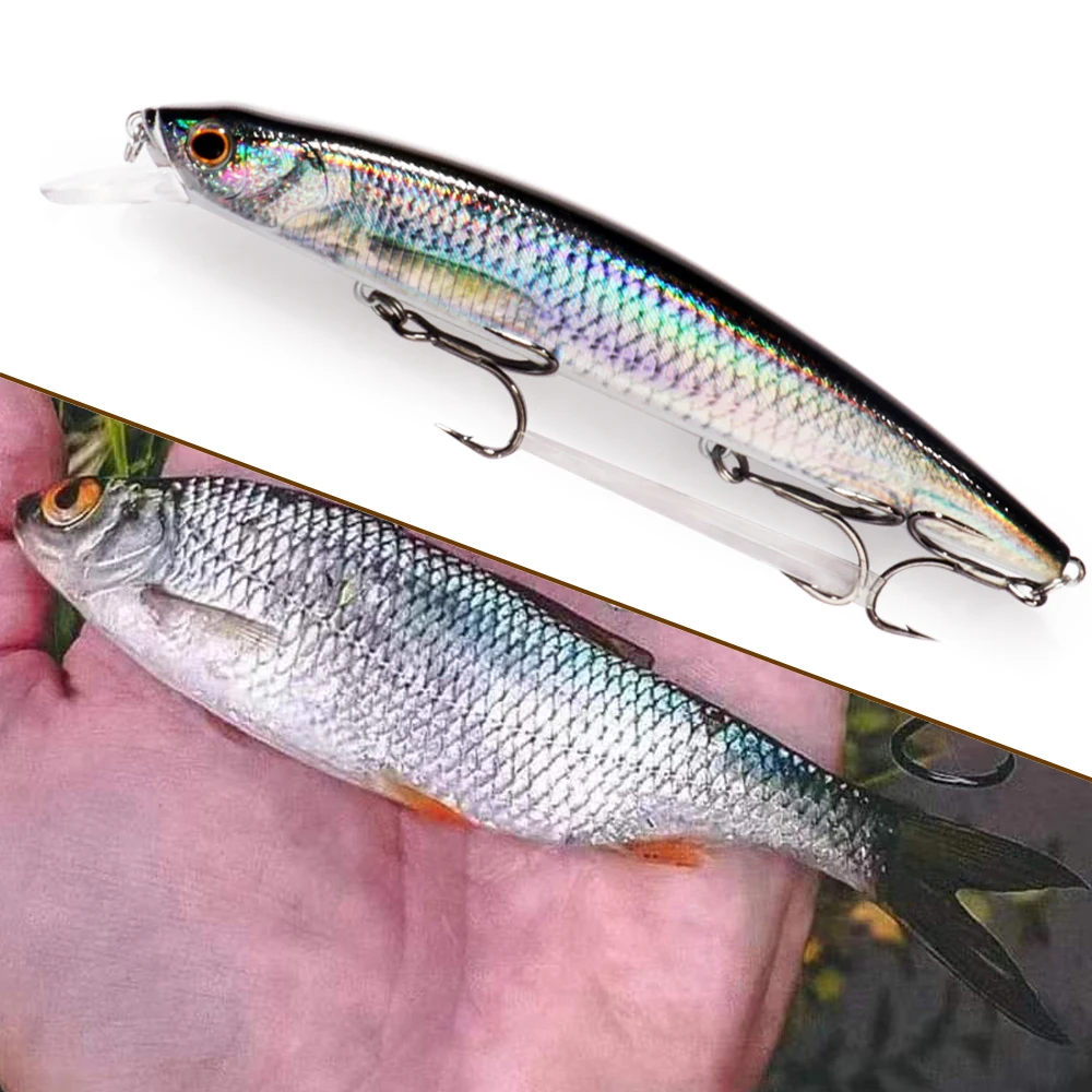 GOBAIT Floating Minnow 14cm 24 - Fishing Hook Treble 리뷰 및 가격